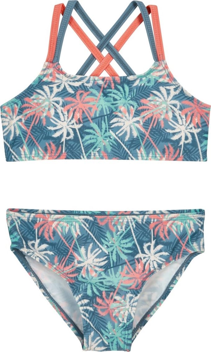 Playshoes kinderbikini met UV-bescherming en palmbomen