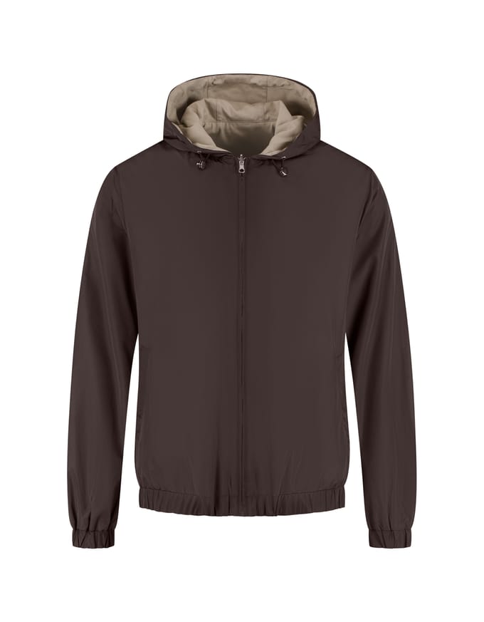 Duquezzi Hooded Reversible Bomber Bomberjacks Bruin Dqa50026001
