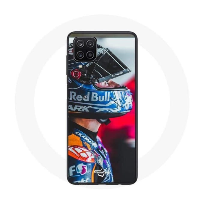 Coque - maniacase - Galaxy A12 - Souple - Moto GP - Protection et décoration noir