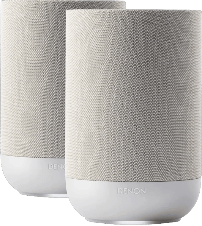 Denon Home 200 Zilver Duo Pack