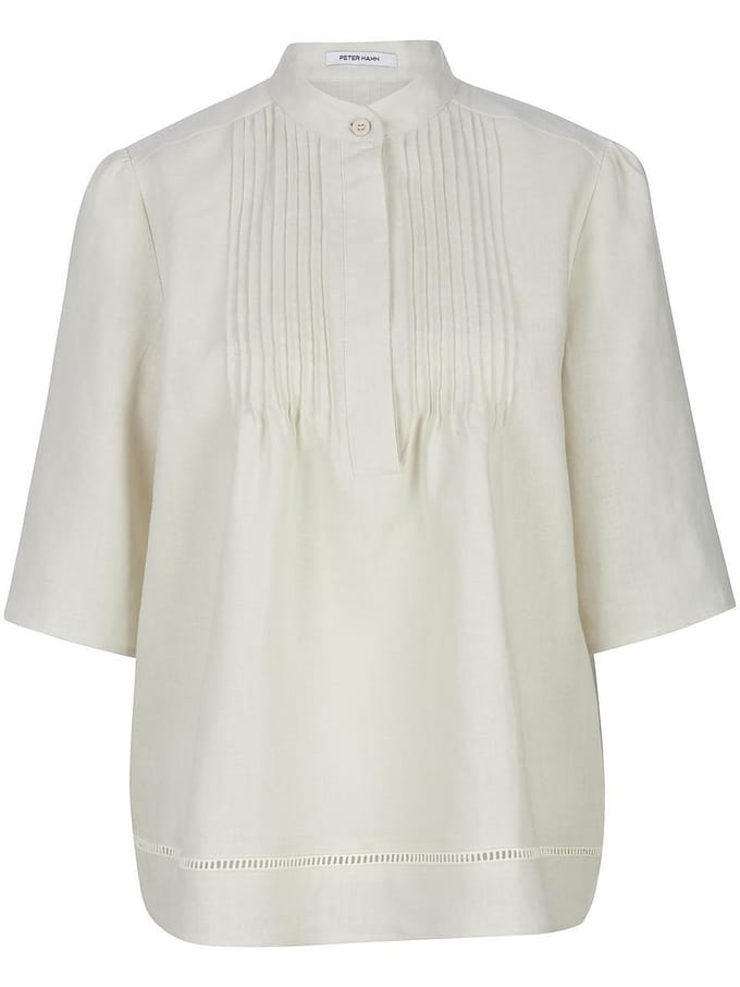 Blouse Van Peter Hahn beige