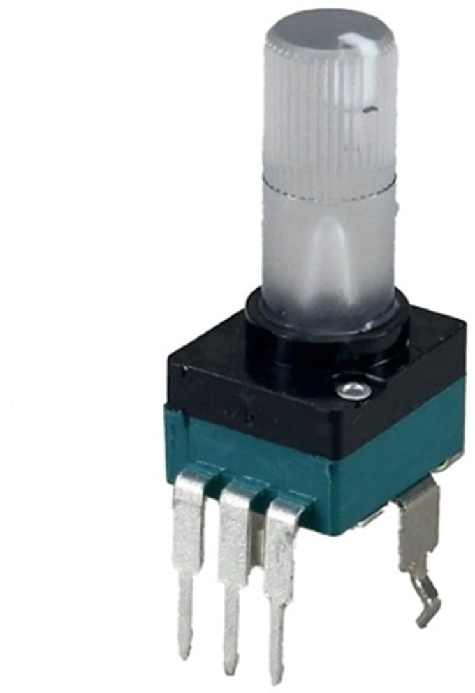 TAYDA A1M Ohm Logaritmische Potentiometer Clear Spline Shaft PCB Mount