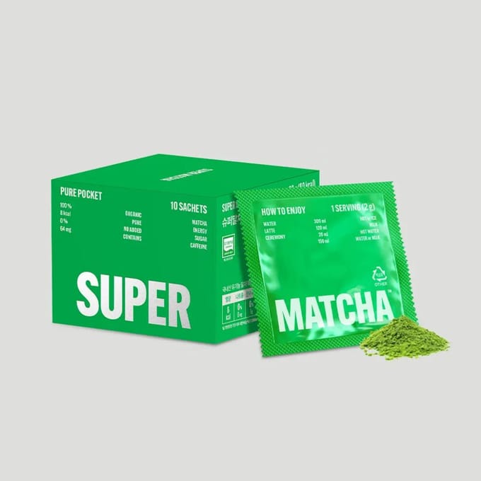 [Super Matcha] Pure Ceremony Matcha 10 stuks (20g) green