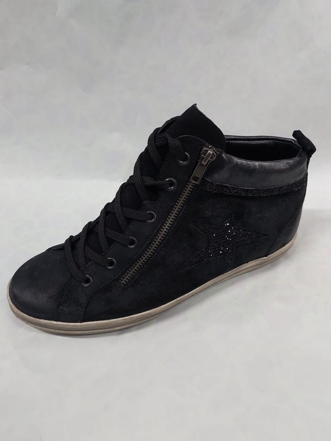 REMONTE R6670-21 / veterschoenen / zwart / maat 38