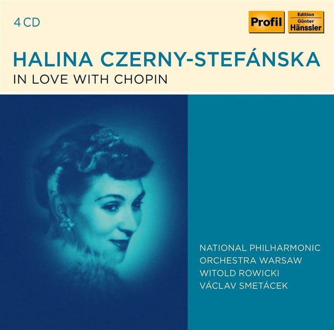 Halina Czerny-Stefanska - Halina Czerny-Stefanska: In Love With Chopin (4 CD)