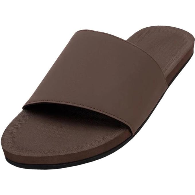 Indosole Essential Slide   Zand Essential Slide - Soil (M7-8) black