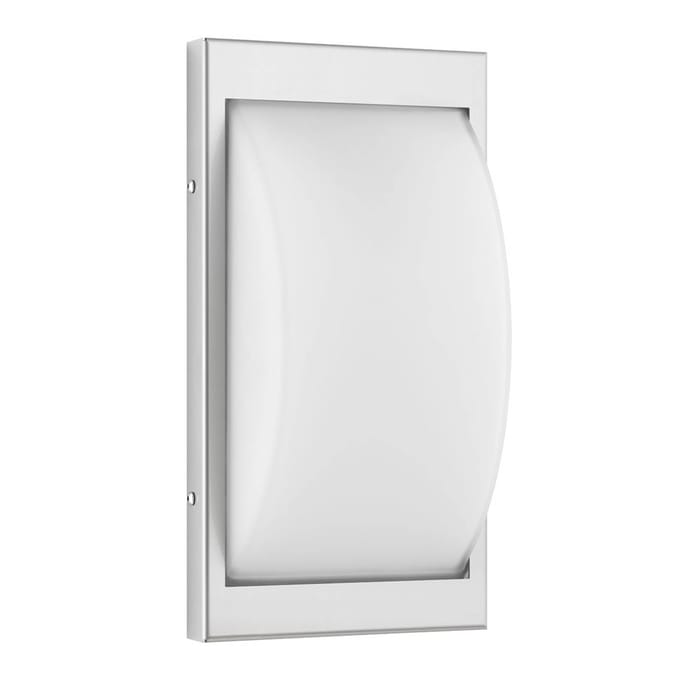LCD LED buiten wandlamp 068LED, roestvrij staal, 33 cm, IP44