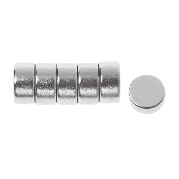Magneten – 6 stuks – rond, extra sterk – Ø 8mm