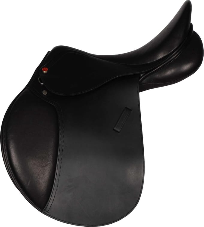 Rossner Canada Veelzijdigheidszadel - Maat: 18 Inch - Zwart - Polyester