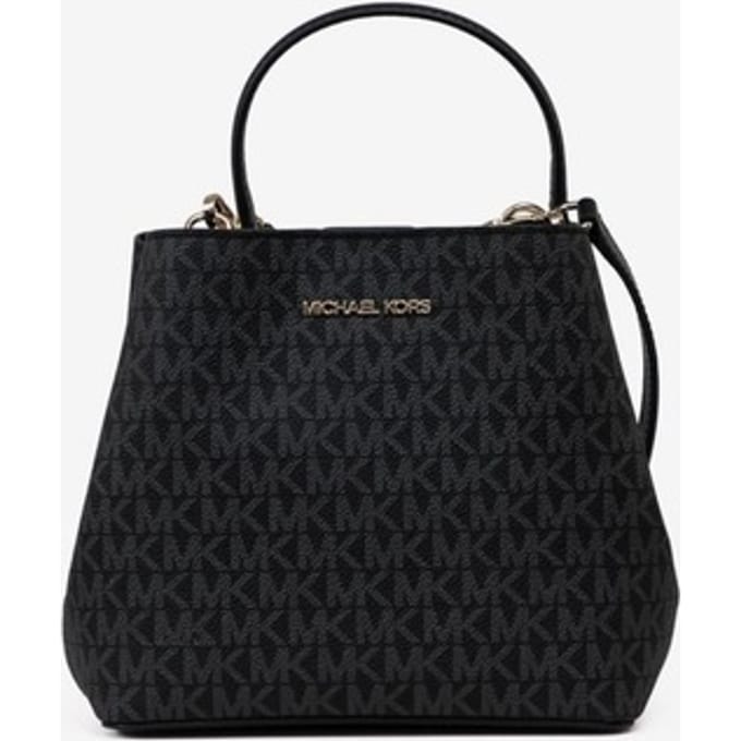 Michael Kors PRATT satcheltas - zwart