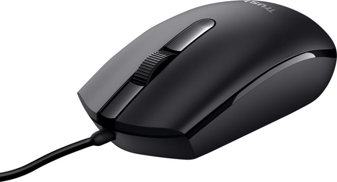 Trust TM-101 muis Ambidextrous Optisch 1200 DPI