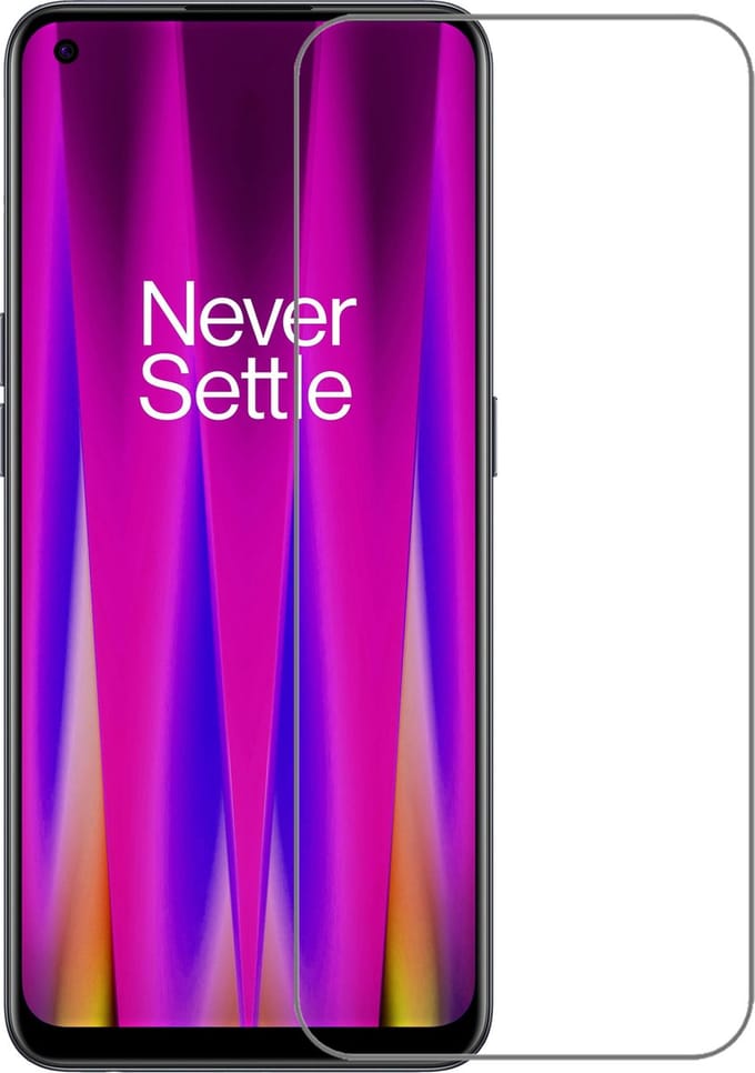 Screenprotector - Geschikt voor OnePlus Nord CE 2 - Extra Sterk - Gehard Glas - Beschermglas - Tempered Glass - Screen Protector