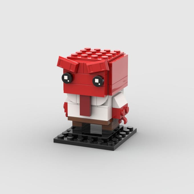 LEQUMOC Brickheadz Boze Actie Walgelijke Figuren Bakstenen Blokken Speelgoed voor Kinderen Kerstcadeaus red