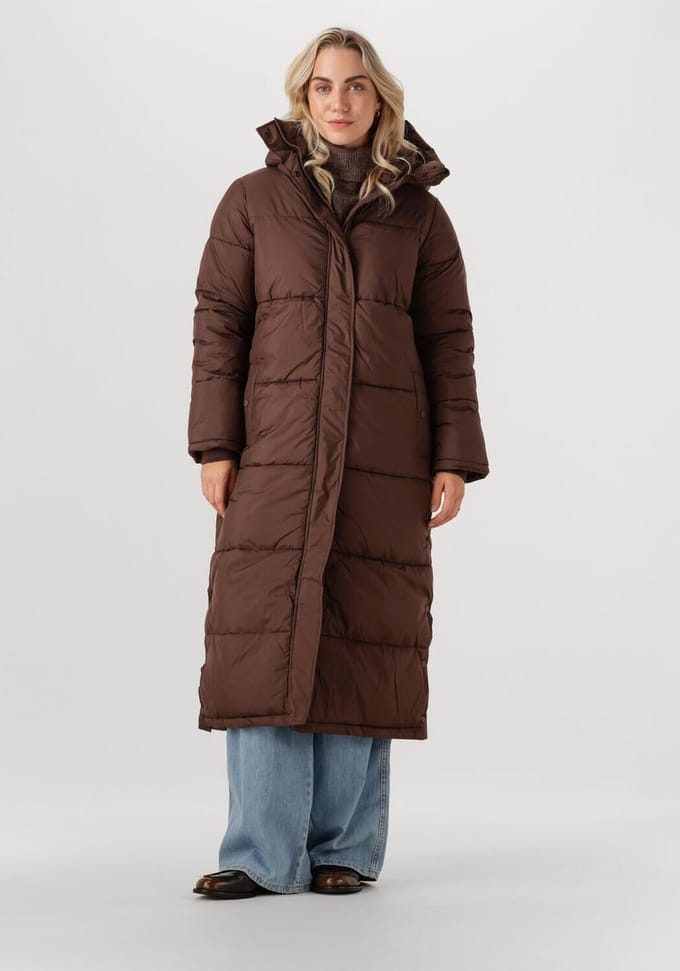 Notre-V Nv-gwendoline Jassen Dames - Winterjas - Bruin - Maat M