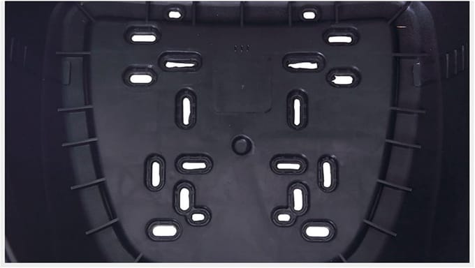Motorachterbox Helm - Bagageopslag Topkoffer - Motorfiets Rijden - Grote Capaciteit - 43x42x23 cm - Wijnrood