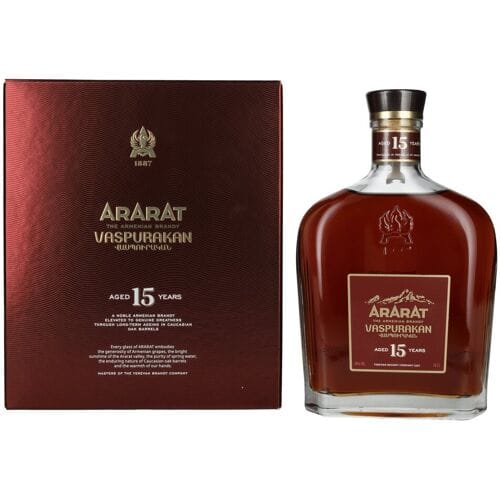 Ararat Brandy Ararat Vaspurakan 15 Years Old 40% Vol. 0,7l in geschenkverpakking