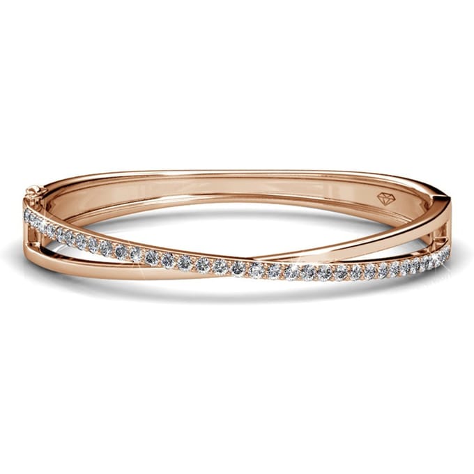 Criss Armbanden - Roségoud en Kristal