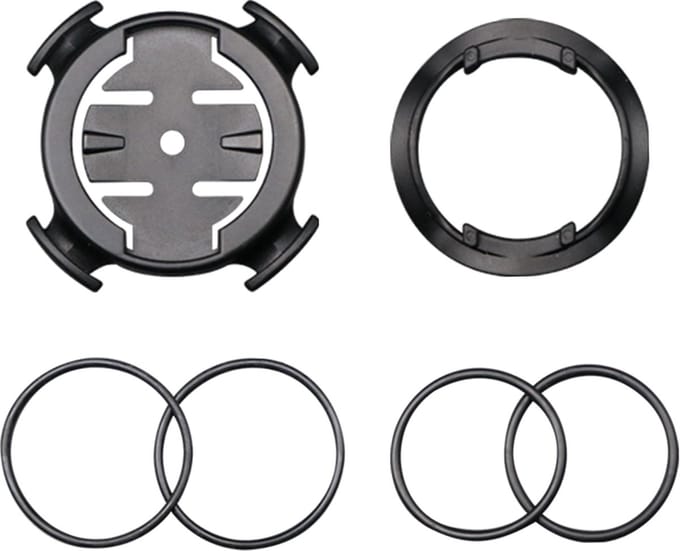 Qatrixx Fietscomputerhouder - Garmin Edge Serie - Fietssteun - Stuurhouder - Zwart