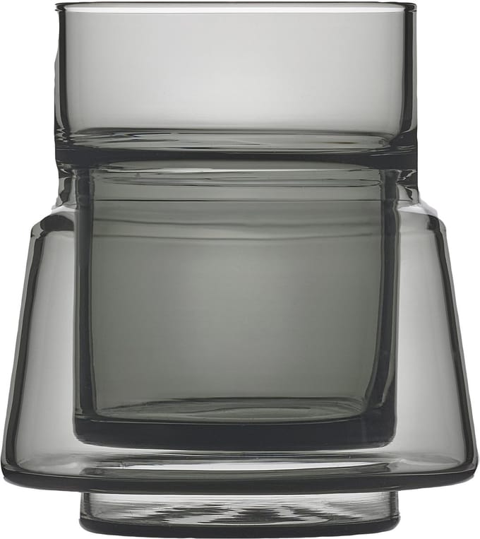 Jacob Jensen Small Dubbelwandig glas Dia 6,5 x 7 cm 7 cl Black