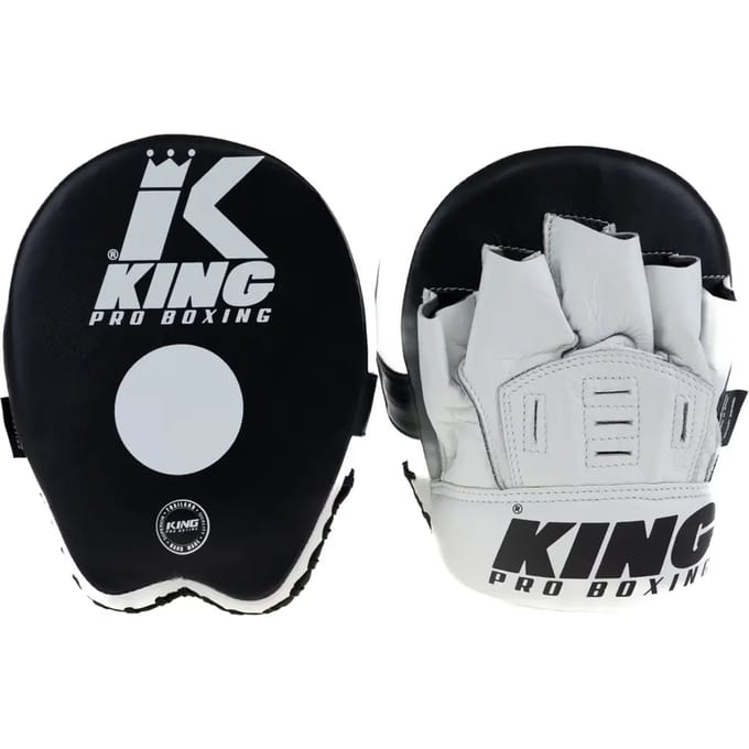 King Pro Boxing  Focus Mitts / Handpads KPB-FM Zwart One size