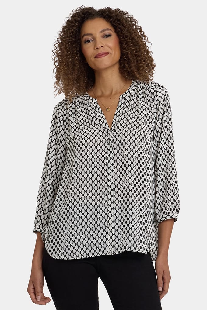 Pintuck Blouse