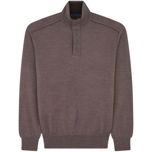 Paul & Shark Trui Shark Tag Merino Extrafine Half Zip Falcon / male