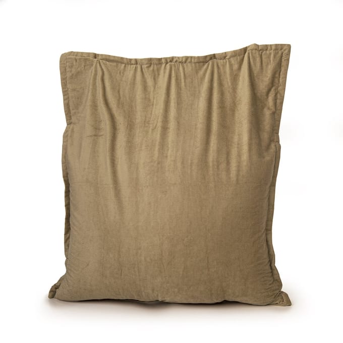 Drop & Sit - zitzak/zitkussen - trendy rib (corduroy) - camel - 100 x 150