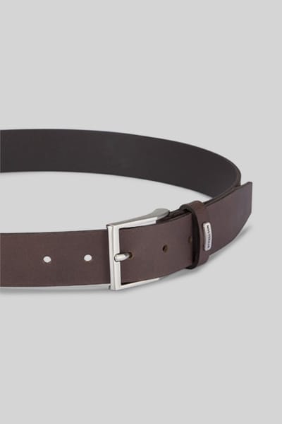 Strellson Riem Leder - Jongens - 85 cm - dark brown