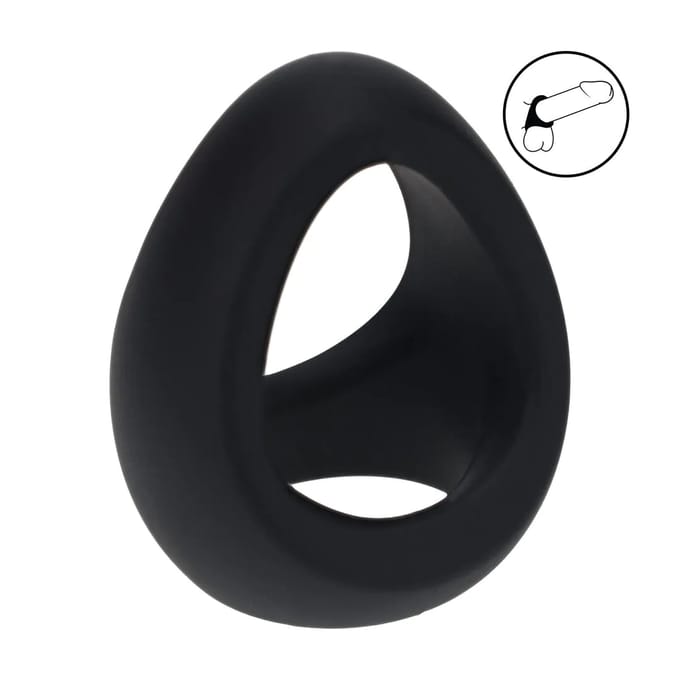 Levelz - Zachte Tri O siliconen cockring