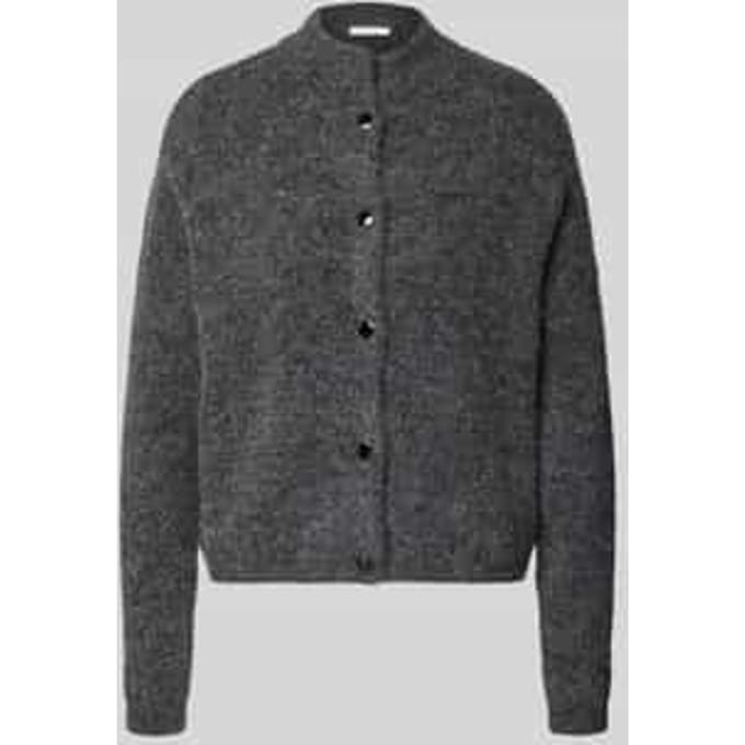 Gebreid jack met opstaande kraag, model 'manzi'