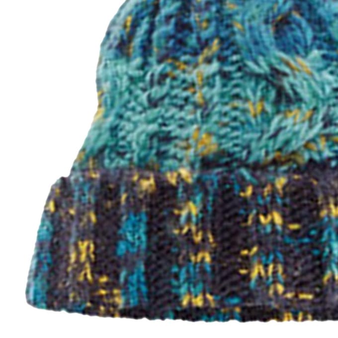 Beechfield Vrouwen/dames Kurkentrekker Pom Pom Beanie (Marineblauw)