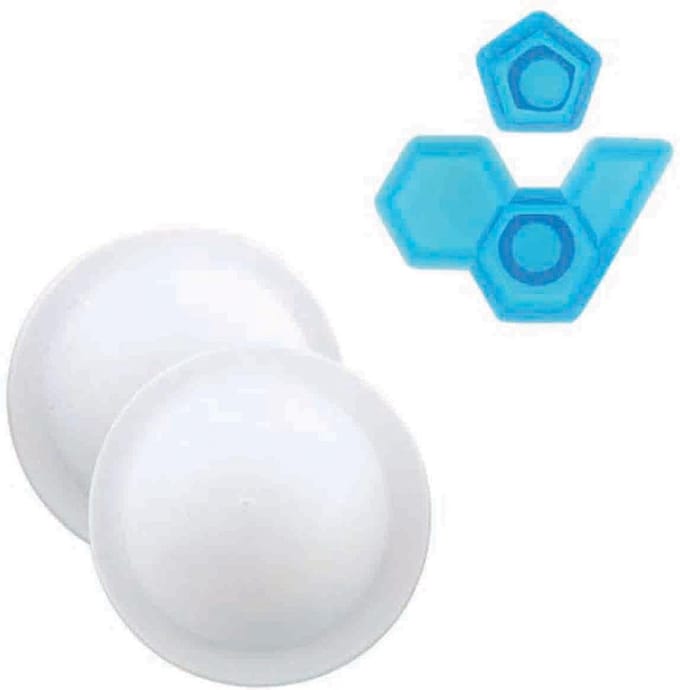 Steker Soccer Ball JEM, set van 4