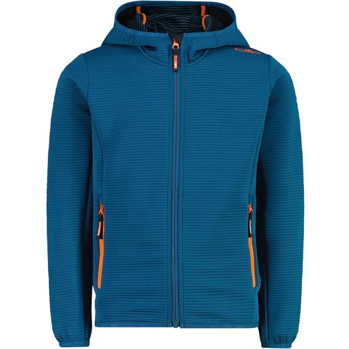 Kinder fleece met capuchon CMP