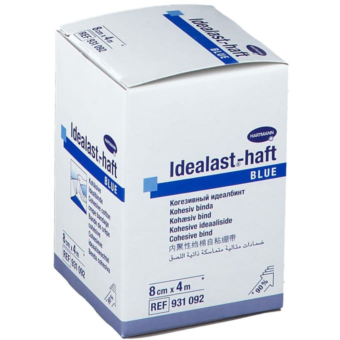 Hartmann Idealast-haft Blauw 8cm x 4m 931092 1 Verband