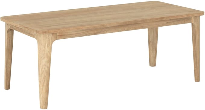 DTP Home Dining table Forte rectangular,76x175x90 cm, teakwood natural