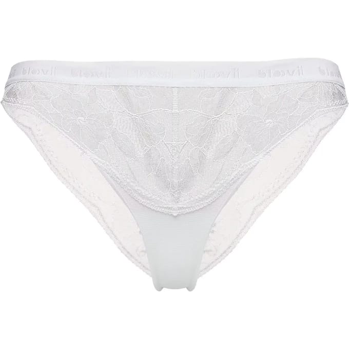 Esotiq Corissa Bloovii - Braziliaanse slip - Kant - Wit - Maat M