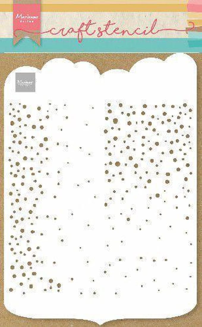 Marianne Design Craft Stencil - Slimline dots