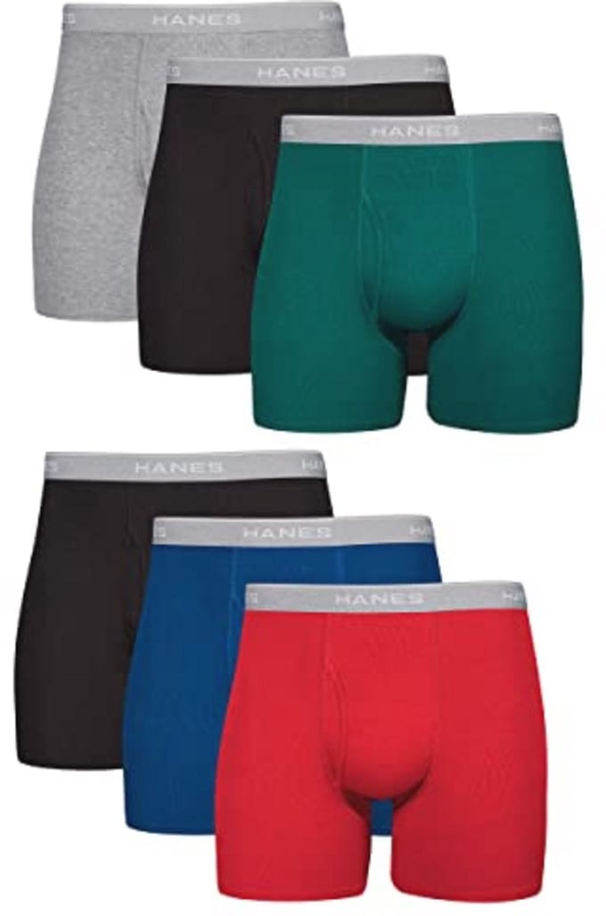 Comfortabele boxershorts voor heren - GEASSORTEERD 5-pack