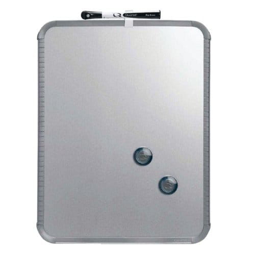 Whiteboard nobo slim line 22x28cm zilver
