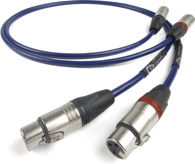 The Chord Company | ClearwayX Array Analogue XLR Interlink | koper | stereoset | 0,5 meter