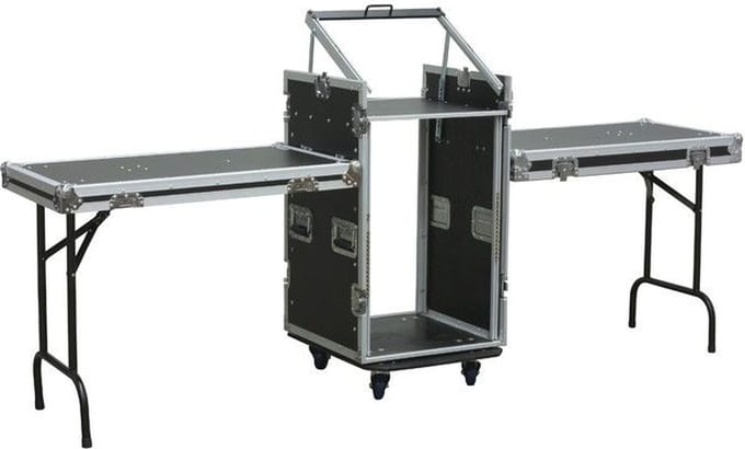 Power Dynamics Pd-f16u10t 19 16u Rackcase Met Tafels