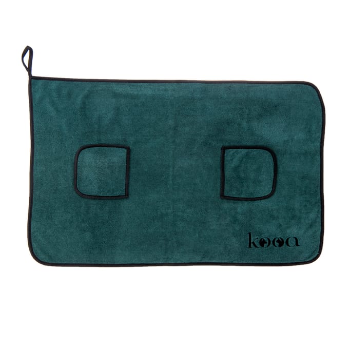 L90 x B60 cm Hondenhanddoek Microvezel kooa Deluxe Maat M