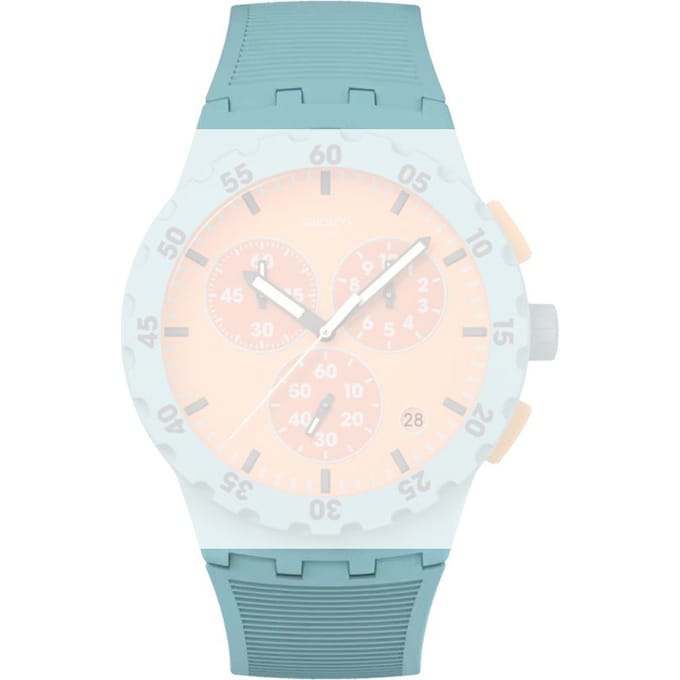 Swatch Plastic - New Chrono - SUS ASUSL401 Juicy Apricot Horlogeband