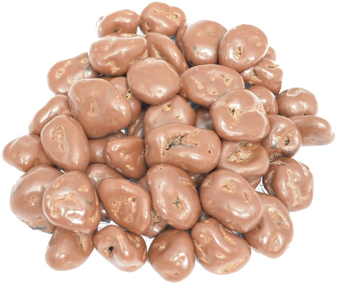 De Kruidenbaron - Choco rozijnen melk jumbo - zak 1 kilo