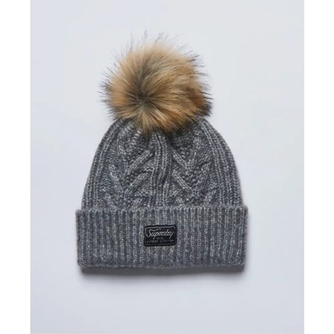 Dameshoed in kabelbrei Superdry Lux