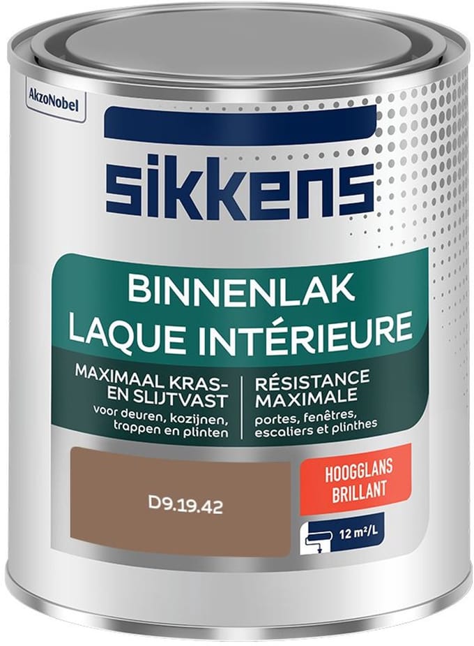 Sikkens - Binnenlak Hoogglans - D9.19.42 - Mengverf - 750 Ml