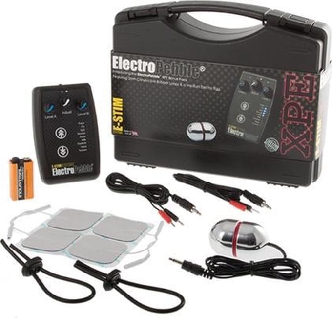 E-Stim ElectroPebble XPE – Complete Electrosex Startersset