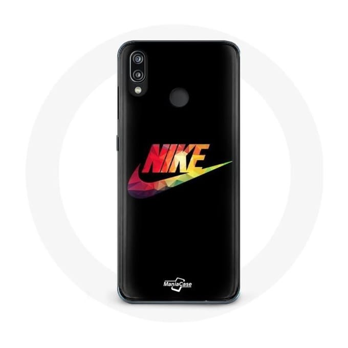 Coque pour Huawei P20 Lite Nike Logo Couleur fond noir