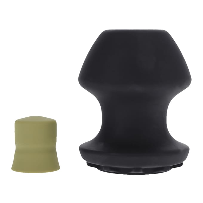 Doc Johnson Kum Keeper - Medium anaalplug - Zwart - 5.8 cm