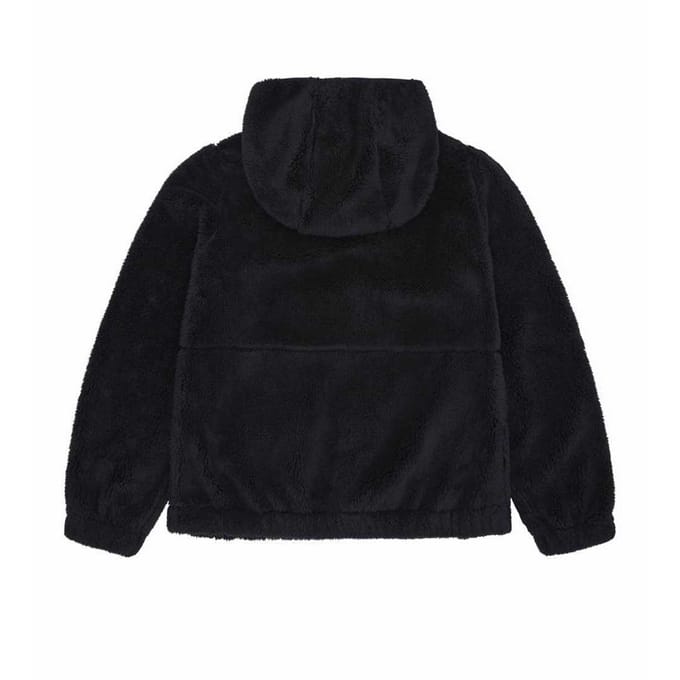 Reebok Dames Double Monkey Fleece Jacket (Zwart)